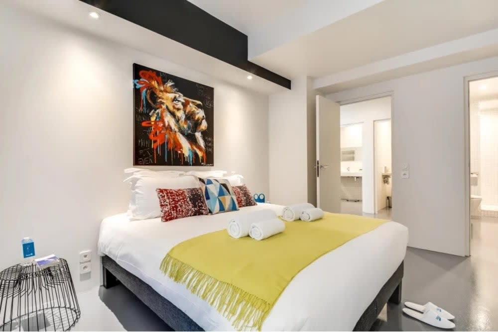 شقة Modern And Huge 3Bd For 10 Guests In Le Marais! باريس المظهر الخارجي الصورة