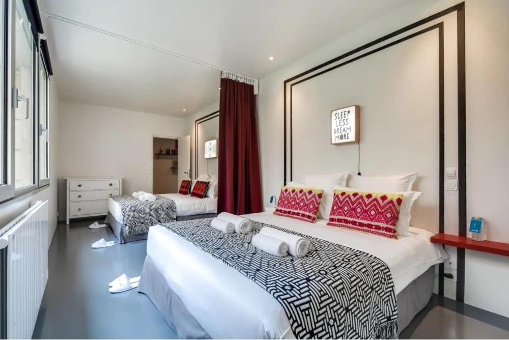 شقة Modern And Huge 3Bd For 10 Guests In Le Marais! باريس المظهر الخارجي الصورة